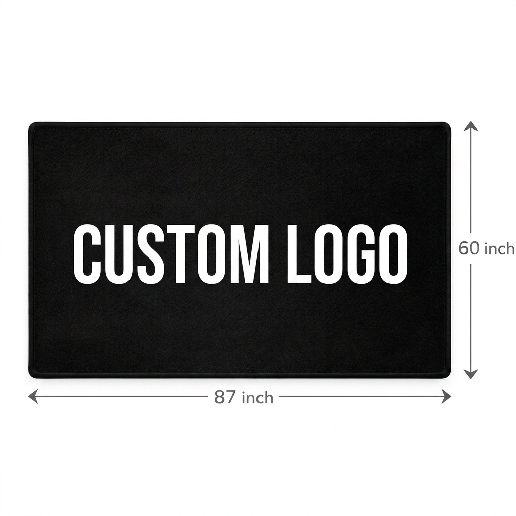 Custom Logo Garage Floor Mat – Personalized 5x7 ft Garage Rug